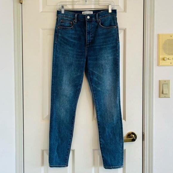 Denim Forum Lola High Rise Skinny Jean 29W - Picture 7 of 16